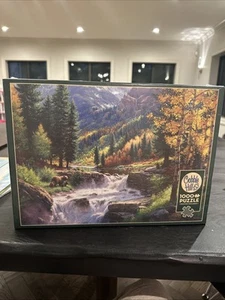 Bear Falls 1000 Piece Jigsaw Puzzle Cobble Hill Mark Keathley with Poster Sealed - Picture 1 of 7