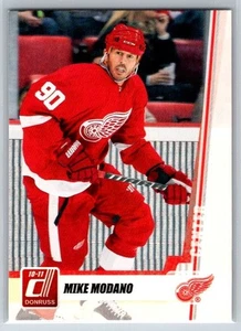 2010-11 Panini Donruss #180 Mike Modano Detroit Red Wings - Imagen 1 de 2