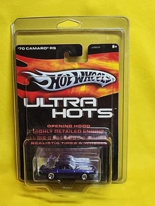 2005 Hot Wheels Ultra Hots '70 Camaro RS Purple J2829 W Protector 🔥A10 - Picture 1 of 11