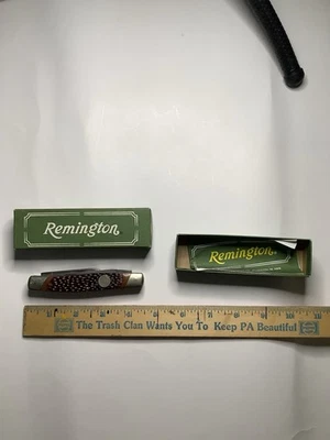 Navaja de bolsillo Remington UMC USA R-2 Waterfowl de 4 hojas con herramienta de obturación Foto 1 de 4