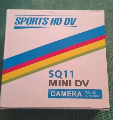 TELECAMERA SQ11 MINI DV VIDEO CAMERA FULL HD 1080P MICROCAMERA LED INFRAROSSI - Immagine 1 di 2