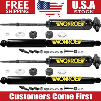 Kit de 4 piezas de amortiguadores delanteros y traseros Monroe para Cadillac Calais Deville NUEVO Foto 1 de 3