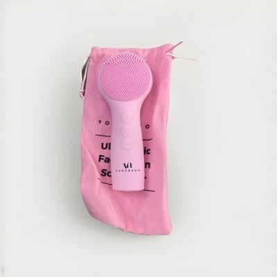 LED Face Mask Light Therapy Premium Spa Kit (4 Pcs) - Ultrasonic Scrubber, Sonic - Image 1 of 4