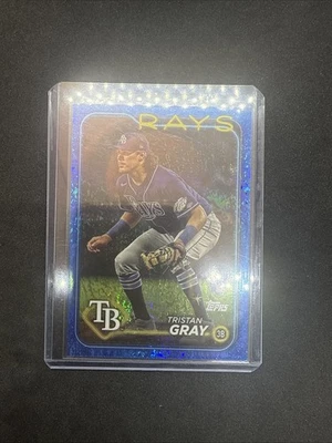 2024 Topps Series 2 - Tristan Gray #483 Blue Foil /999 (RC) - Image 1 of 2