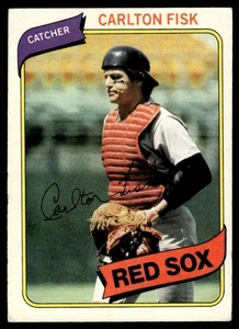 1980 O-Pee-Chee Carlton Fisk Boston Red Sox #20 - Picture 1 of 2