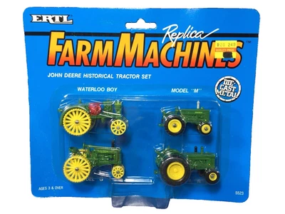 ERTL, réplica de máquinas agrícolas, metal fundido a presión histórico John Deere, #5523, sin usar, en caja Foto 1 de 4