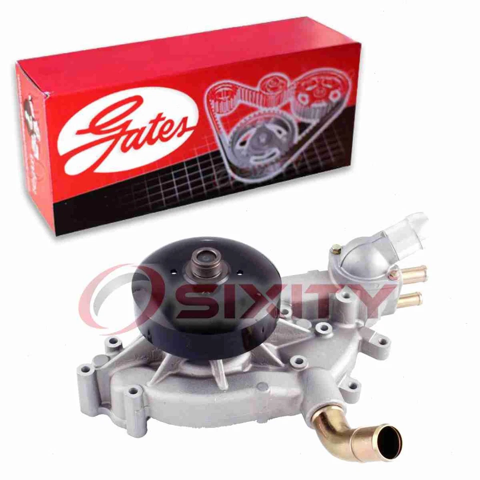 Bomba de agua del motor Gates para GMC Sierra 1500 HD 2001-2006 6,0 L V8 refrigerante jt Foto 1 de 4