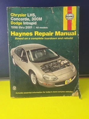 Chrysler LHS Concorde 300M Dodge Intrepid 1998-2001 Haynes manual de reparación 25026 Foto 1 de 4