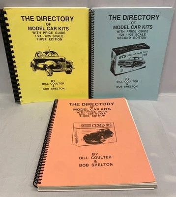 The Directory of Model Car Kits Price Guide—1/24-1/25 scale—1st, 2nd & 3rd Ed. - Image 1 of 4