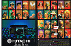 Publicite Advertising  1983  Hitachi   Compact Disc Da 100  (2 Pages)