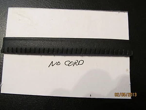 ECHTLEDER PASPELN Einfassung Borten 1/2" ohne Kordel geschlitzte Kante schwarz 10 Meter - Bild 1 von 1