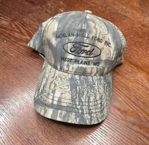 Morlan-Shell Ford West Plains, MO Ford Dealership Camo Hat Cap Camouflage - Picture 1 of 8
