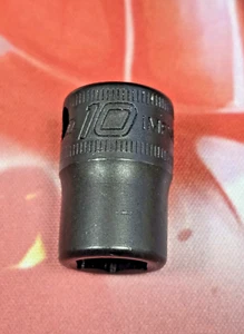 IMFM10A Snap-On ™ Tools USA NEW 3/8" Drive 10mm Metric 6PT Shallow IMPACT Socket - Picture 1 of 5