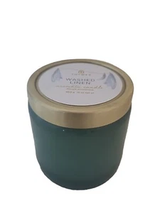 Thymes Washed Linen Aromatic Candle Bougie Aromatique - Picture 1 of 3