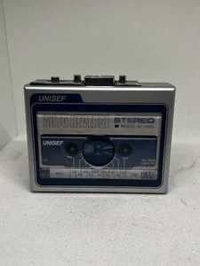 UNISEF AF-500 FM Portable Stereo Radio Cassette Player Walkman Auto Reverse - Bild 1 von 10