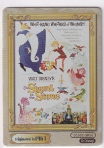 Kartenspaß Joyful Disney 100 Carnival Retrò Poster D100C-SR56 Spada Pietra - Bild 1 von 1