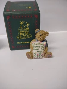 Boyds Bear Bearstone Mia Goodfriend Figurine - Picture 1 of 5