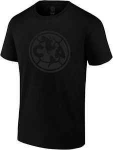 2025 Club America Official Blackout Soccer Tee Soccer T-Shirt - Blackout Men - Picture 1 of 4