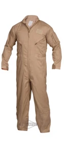 Tru-Spec Khaki 27-P Flight Suit 65/35 Poly/Cotton Twill - Picture 1 of 1