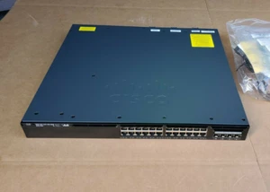 Cisco WS-C3650-24TD-L 24-Port Gigabit Ethernet 4-Port SFP Stackable Switch - Picture 1 of 1