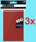 300 Ultra Pro Deck Protector Card Sleeves Red Gaming Standard Sized Ccg Pokemon