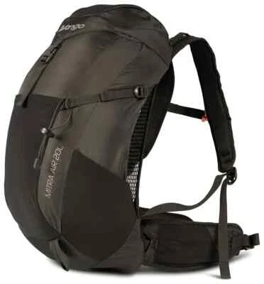 Mochila Vango Mitra Air 20L Negra - Senderismo Deporte Camping Viaje Mochila Bolsa Foto 1 de 4