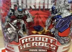 Sealed Transformers Robot Heroes Figures - Battle Jazz & Megatron - Picture 1 of 8
