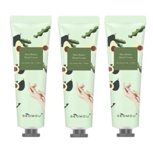 Paquete de 3 - Crema de manos hidratante de manteca de karité, vegana, mini loción para manos - NUEVA - Imagen 1 de 8