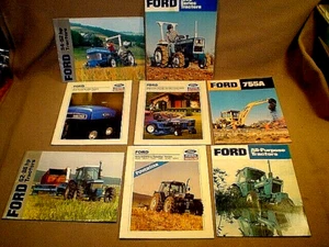 VINTAGE FORD TRACTOR BROCHURES CATALOGS - Picture 1 of 4