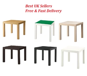 Ikea Side Table Coffee Tea Breakfast Small Square Side End Table for Living Room