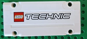 Lego Panel Verkleidung 64782pb018 weiß 5x11x1 Zubehör  Sticker Technic 9398 - Bild 1 von 1
