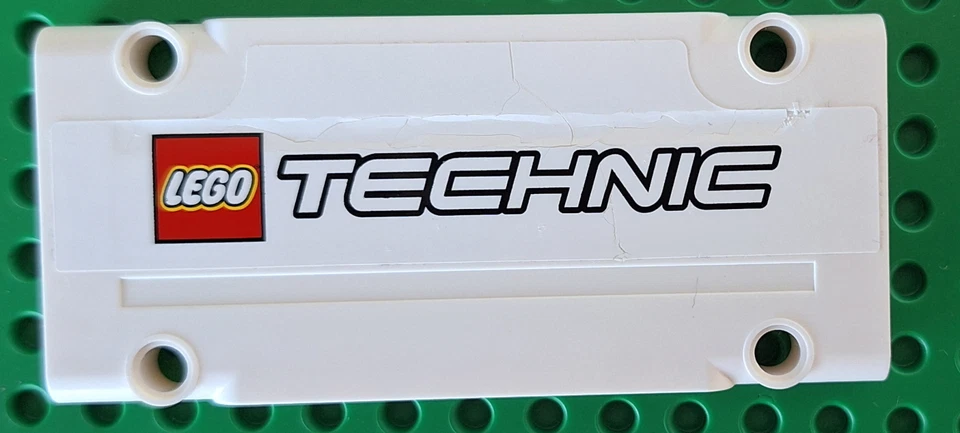 Lego Panel Verkleidung 64782pb018 weiß 5x11x1 Zubehör  Sticker Technic 9398 - Bild 1 von 1