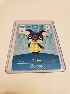 !SUPER SALE! Yuka # 071 71 Animal Crossing Amiibo Karte Serie Horizons 1 NEUWERTIG! - Bild 1 von 1