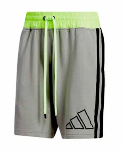NWT Adidas Men's L 34 - 36 James Harden x Daniel Patrick Basketball Shorts Gray - Picture 1 of 6