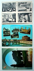 3 TARJETAS POSTALES VINTAGE USADAS Y SIN USAR ITALIA+ESPAÑA *** 3 COCHES. POSTALES ITALIA+ESPAÑA - Imagen 1 de 3