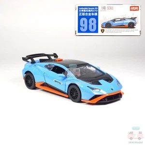1:40 Lamborghini Huracan STO Modelo Coche Diecast Vehículo de Juguete Colección Regalo Azul - Imagen 1 de 12