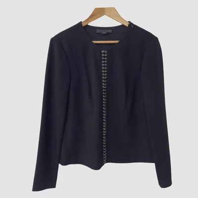 Топ Alexander Wang черный с круглым вырезом длинным рукавом US8 ($580) - Изображение 1 из 4