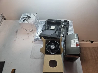 CPU + Motherboard + RAM Combo: gigabyte matx B550m pro + Ryzen 5 5600X + 32 Gb - Image 1 of 4