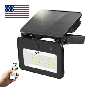 LED Solar Wall Lights 3CCT PIR Motion Sensor Outdoor Garden Street Security Lamp - Picture 1 of 17