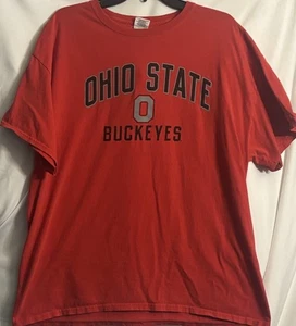 Ohio State Buckeyes Herren Kurzarm T-Shirt Gr. XL rot 100% Baumwolle - Bild 1 von 8
