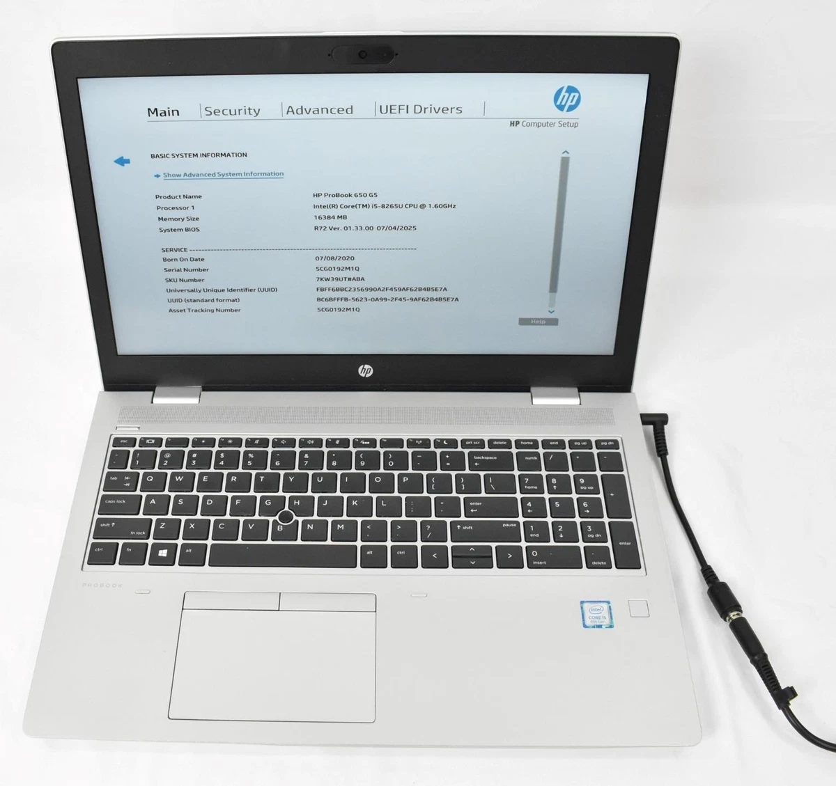 HP Intel Core i5 8th Gen. PC Laptops & Netbooks 15-15.9 in Screen