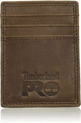 Timberland PRO Hombre Cuero Bolsillo Frontal Cartera con Clip para Dinero Accesorio Foto 1 de 2