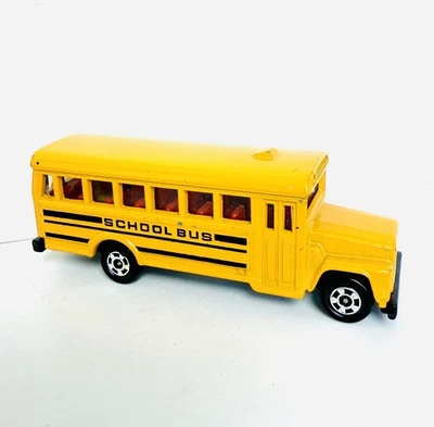 1976 Tomy Tomica No. F5  Ford School Bus Blue Bird Yellow Made In Japan - Image 1 of 4