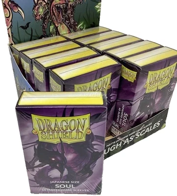 Dragon Shield Japanese Sz SOUL 10 Matte Duel Card Sleeves Mecha Case Purple NEW - Image 1 of 4
