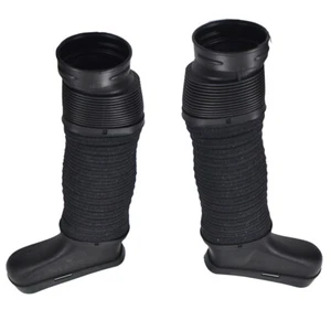 Manguera de conducto de admisión de aire izquierda y derecha negra apta para Mercedes C300 2008-2012 2 piezas - Imagen 1 de 11
