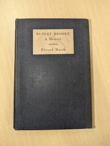 Rupert Brooke Eine Erinnerung von Edward Marsh 1922 - Bild 1 von 8