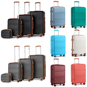 KONO S-M-L-XL Reisekoffer Hartschale 4-Räder-Trolley-Koffer Kofferset Handgepäck - Bild 1 von 181