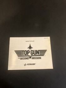 Top Gun Second Mission Nes Manual