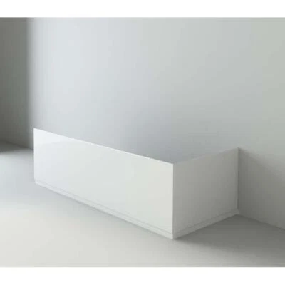 VEEBATH Bathroom Bath Panel Linx Wooden Front End Set Adjustable White MDF 1700 / 750mm