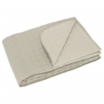 Copriletto Trapuntato Trapuntino in elegante cotone Gabel Chromo lino - Immagine 1 di 2